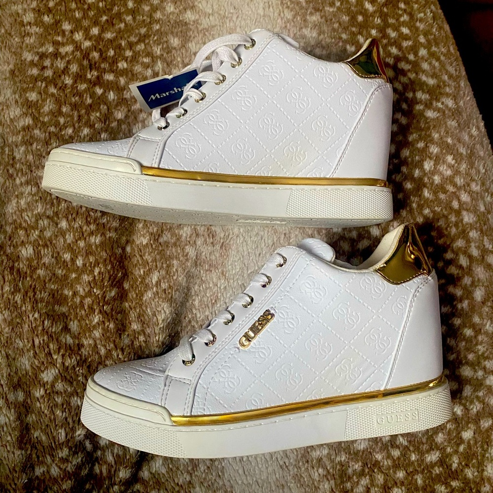 Guess Wedge Sneakers size 8 *NWT*